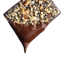 Load image into Gallery viewer, Dark Chocolate HAZELNUT BUTTER FILLED BITES + Plant-Based Protein