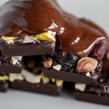 Load image into Gallery viewer, Dark Chocolate PISTACHIO ALMOND CRANBERRY BITES