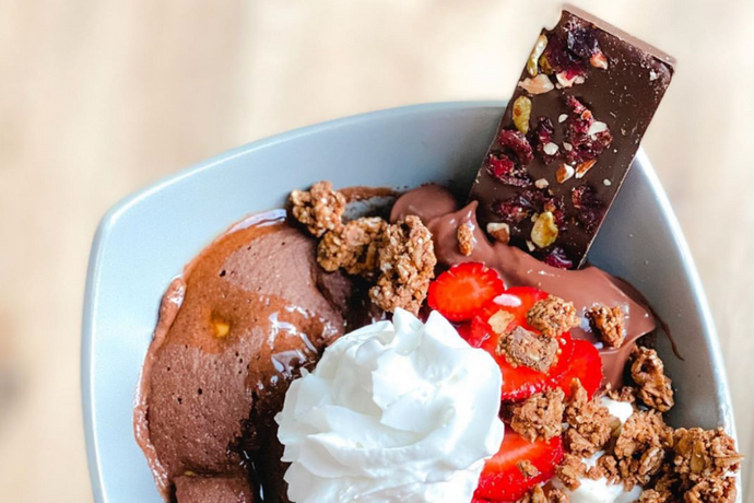 @lexusgordon_'s Chocolate Yogurt Cake Bowl