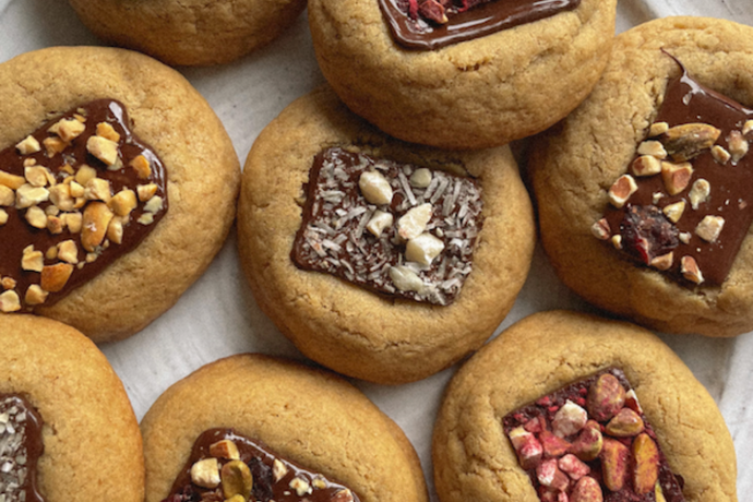 @sweatysweetpotato's Chewy Chocolate Bite Cookies