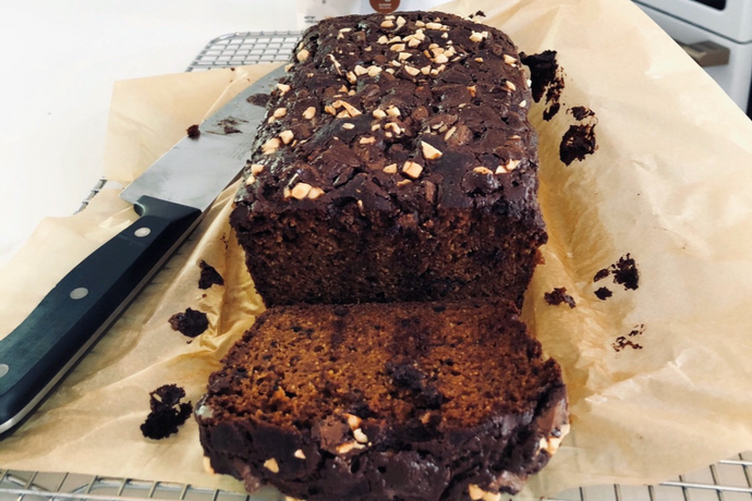 @dani_nemeh's Double Chocolate Pumpkin Bread