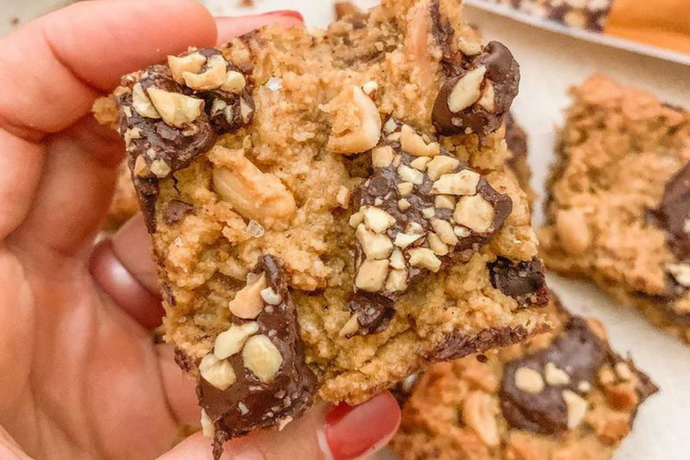 @marissaswholelife's Peanut Butter Pumpkin Oat Bars