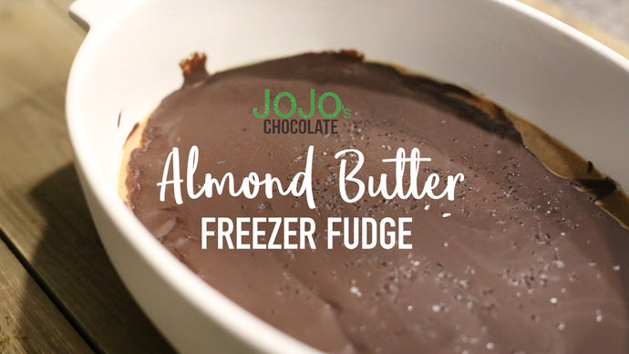 Easy Almond Butter Freezer Fudge