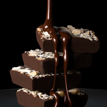 Load image into Gallery viewer, Dark Chocolate MACADAMIA COCONUT SEA SALT BITES + Plant-Based Protein
