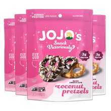 Load image into Gallery viewer, COCONUT CHOCOLATE COVERED PRETZELS

