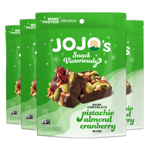 Load image into Gallery viewer, Dark Chocolate PISTACHIO ALMOND CRANBERRY BITES
