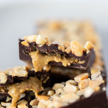 Load image into Gallery viewer, DARK CHOCOLATE CREAMY PEANUT BUTTER FILLED BARS - Family Size
