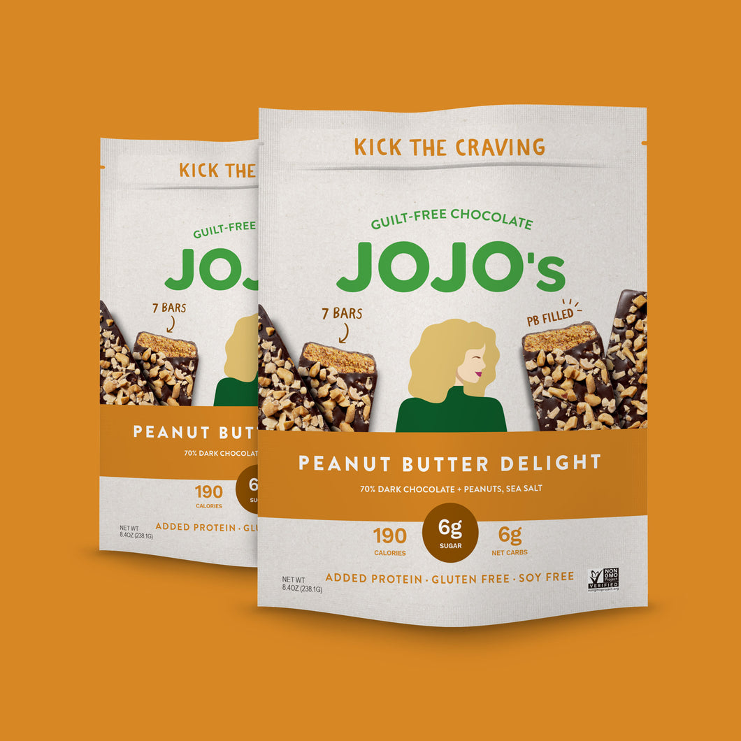 Peanut Butter Delight Bars 8.4oz Bags (2 Count)